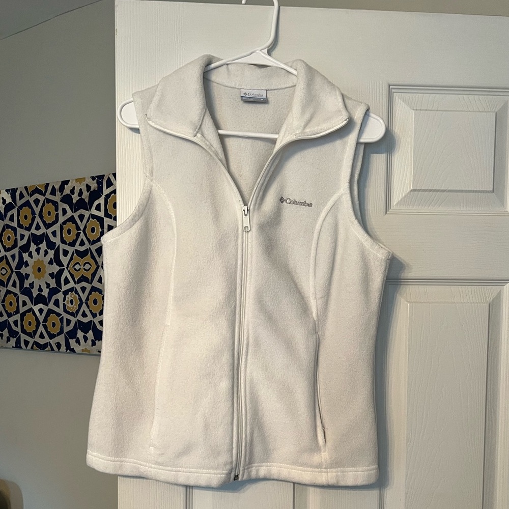 Cream Columbia Vest
